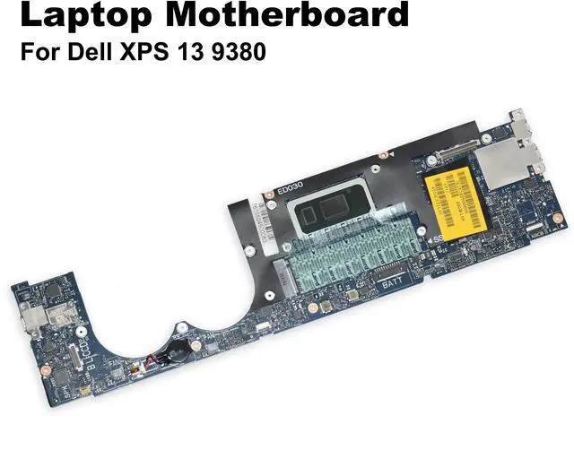 Alt view image 2 of 6 - Dell XPS 13 9380 Intel Core i7-8565U 16GB 1.8 GHz Laptop Motherboard 88MRW