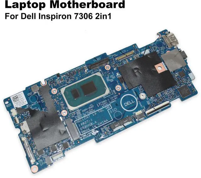 Alt view image 2 of 7 - Dell Inspiron 7306 2-in-1 Intel Core i7-1165G7 Quad Core Laptop Motherboard 9M39P