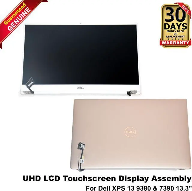 Main image of Dell XPS 13 9380 & 7390 13.3 Inch UHD LCD Touchscreen Display Assembly JN0VT