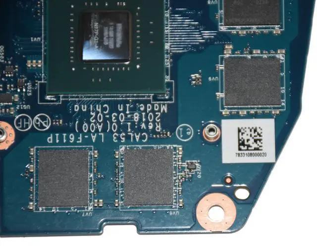 Alt view image 6 of 6 - Dell G Series G3 3579 Intel Core i7-8750H Hex Core Nvidia GTX 1050 TI Laptop Motherboard M5H57