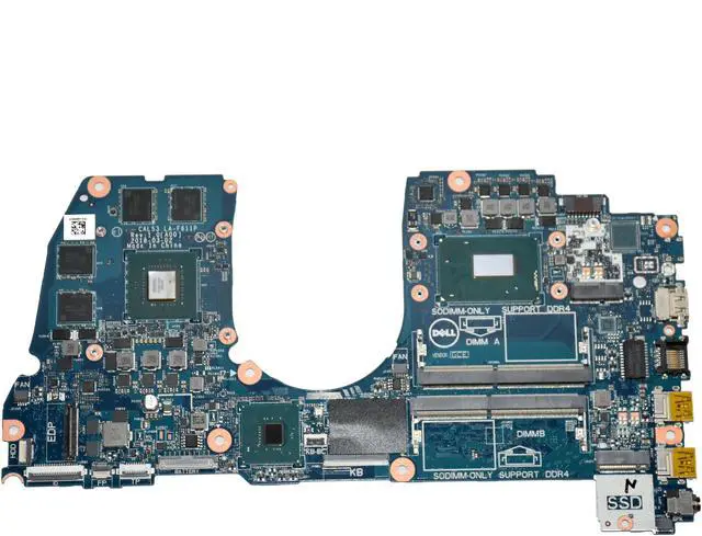 Alt view image 3 of 6 - Dell G Series G3 3579 Intel Core i7-8750H Hex Core Nvidia GTX 1050 TI Laptop Motherboard M5H57