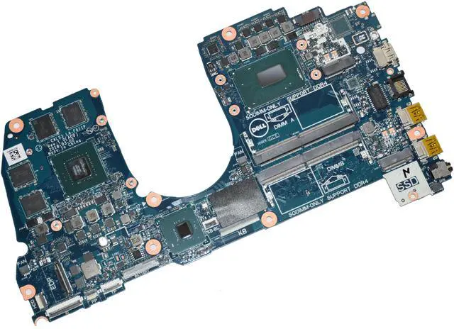 Alt view image 4 of 6 - Dell G Series G3 3579 Intel Core i7-8750H Hex Core Nvidia GTX 1050 TI Laptop Motherboard M5H57