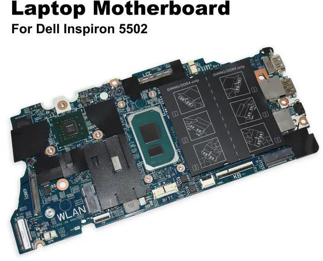 Alt view image 2 of 6 - Dell Inspiron 5502 Intel Core i7-1165G7 2.8GHz w/Discrete Nvidia Laptop Motherboard MTYV1