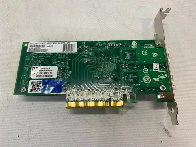 Alt view image 5 of 6 - INTEL E10G42BFSRBLK INTEL X520-SR2 10 GBE NETWORK ADAPTER - BULK