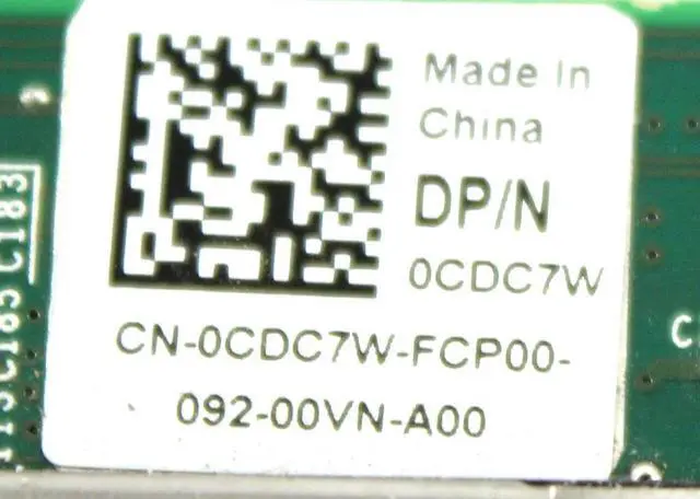 Alt view image 7 of 7 - Dell CDC7W Extender Card For Select 14G Poweredge Models - PCIe 4.0 - NVMe - Plug-in Card