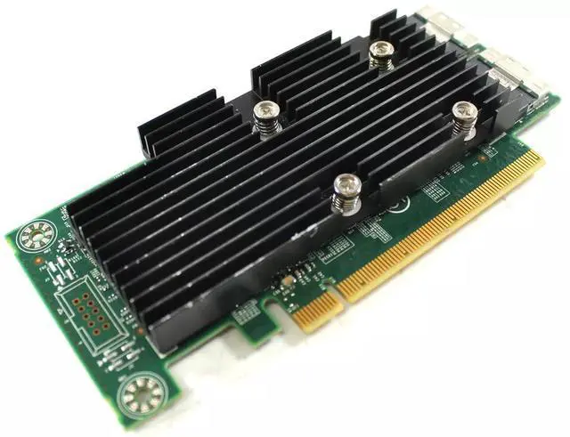 Alt view image 2 of 7 - Dell CDC7W Extender Card For Select 14G Poweredge Models - PCIe 4.0 - NVMe - Plug-in Card