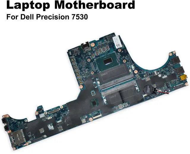 Alt view image 2 of 6 - Dell Precision 7530 Intel Core i7-8850H DDR4 Laptop Motherboard Y0MPW