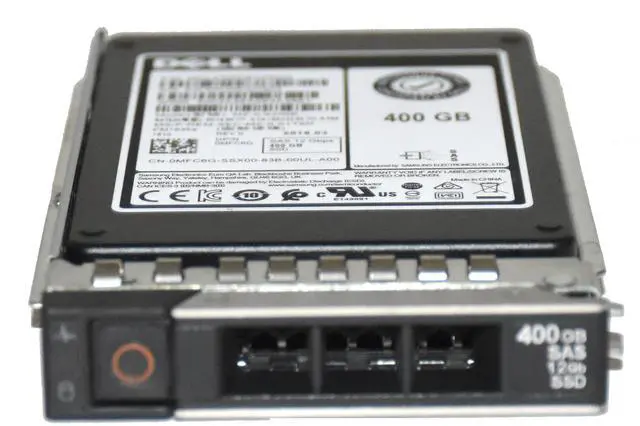 Alt view image 3 of 7 - Dell Samsung MZ-ILS400B 400GB SAS 12Gbps 2.5 Inch SSD with Tray MFC6G