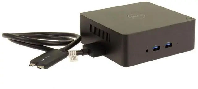 Alt view image 7 of 8 - Dell 1RPC0 Dual USB-C Thunderbolt Docking Station With 240 Watt Power Adapter for Precision 7530, 7730 - Black - HDMI 1.4a - 2RRTM