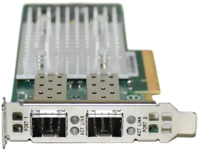 Alt view image 3 of 7 - Dell 807N9 QLogic QL41112 Dual Port 10Gb SFP+ PCIe Low Profile NIC