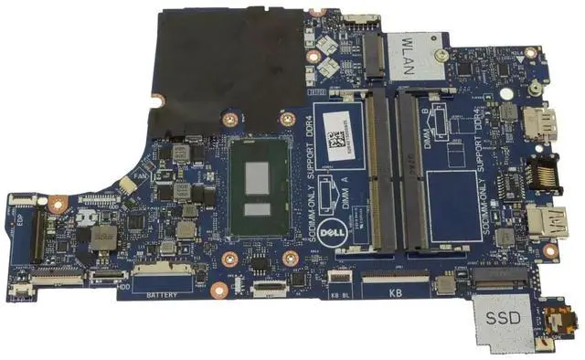 Alt view image 5 of 5 - Dell 8M4FC CAL50/DAL10 LA-F116P Latitude 3490/3590 Laptop Motherboard With Intel Core i5-8250U CPU - Integrated Graphics - Dual Channel DDR4