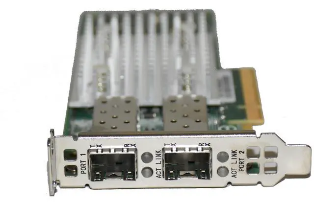 Alt view image 7 of 7 - Dell QLogic QL41112HLCU-DE Dual Port 10Gb Ethernet Converged Network Adapter 807N9