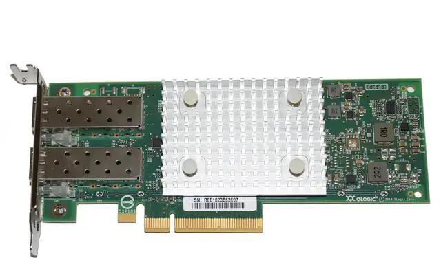 Alt view image 5 of 7 - Dell QLogic QL41112HLCU-DE Dual Port 10Gb Ethernet Converged Network Adapter 807N9
