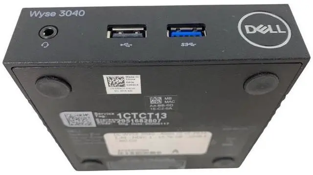 Alt view image 6 of 7 - Dell Wyse 3040 Thin Client Intel Atom X5-Z8350 2GB RAM 16GB Thin OS 4K8XT