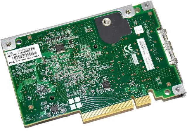 Alt view image 3 of 7 - HP FlexFabric 701531-001 Dual Port 10GBps PCI-e 2.0 534FLR Without SFP+