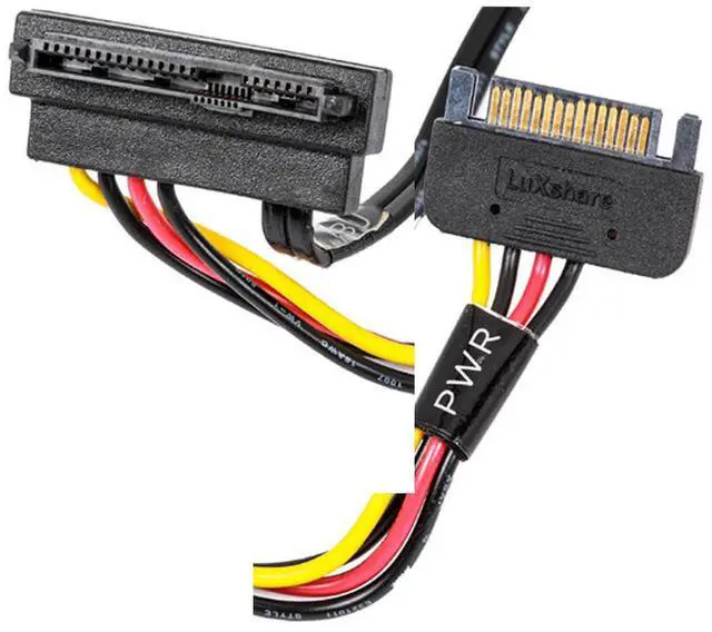 Alt view image 5 of 6 - Dell PowerEdge T630 18.5" SFF-8643 SFF-8482 Mini-SAS HD to SAS/SATA Cable 0H2F7