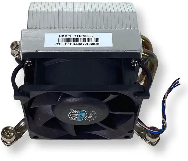 Alt view image 3 of 7 - HP ProDesk 600 EliteDesk 800 G1 SFF CPU Cooling Fan /Heatsink 784774-001