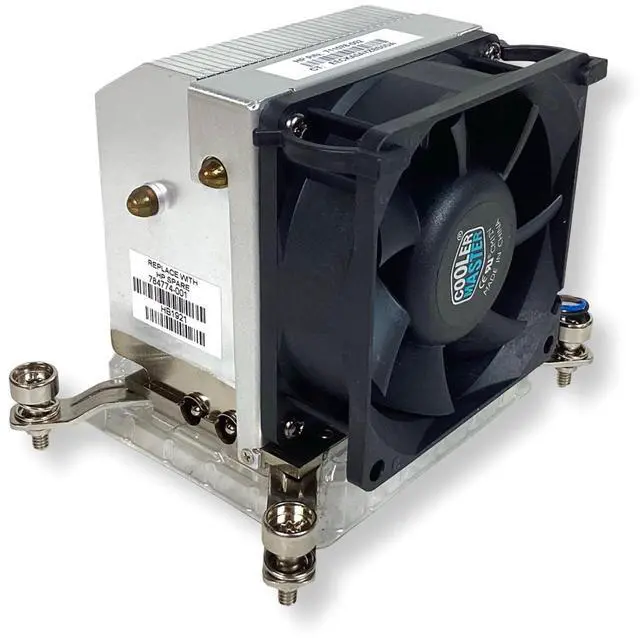 Alt view image 4 of 7 - HP ProDesk 600 EliteDesk 800 G1 SFF CPU Cooling Fan /Heatsink 784774-001