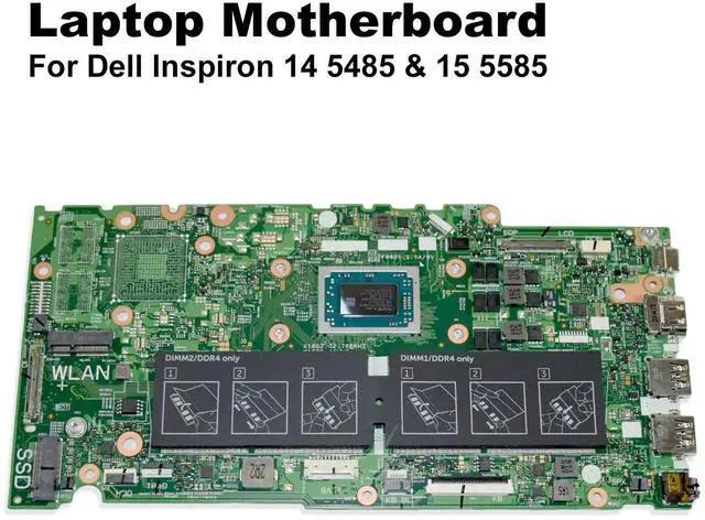 Main image of Dell Inspiron 14 5485 15 5585 Motherboard AMD Ryzen 3500 2.1GHz Quad Core FNM6F