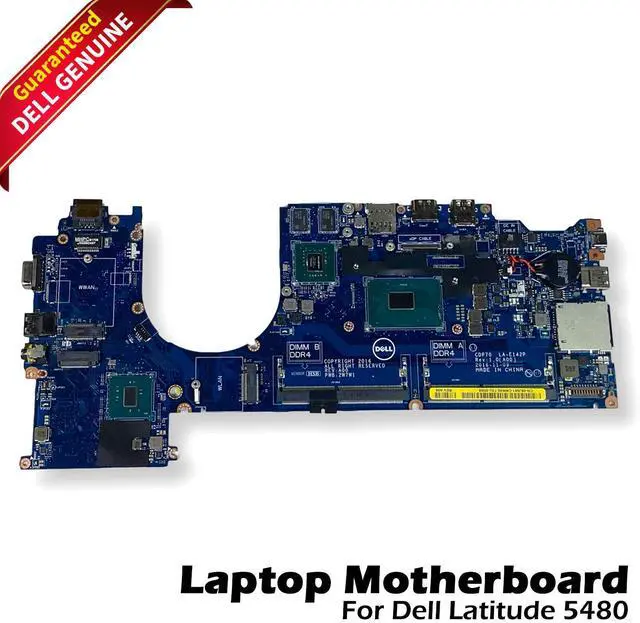Main image of Dell Latitude 5480 Motherboard With Intel i5-7440HQ CPU 8J661