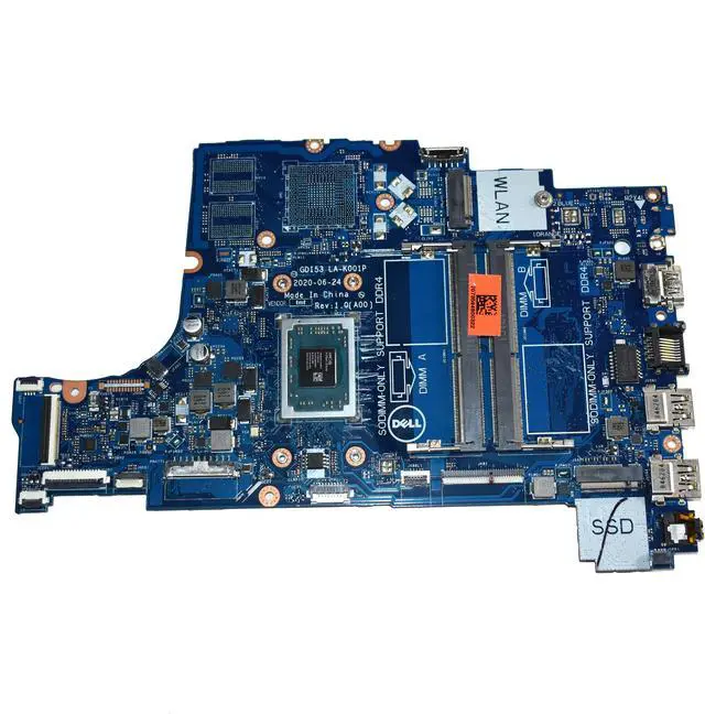 Alt view image 4 of 7 - Dell Inspiron 3505 Motherboard AMD Athlon Silver 3050U Dual Core LA-K001P P92W5