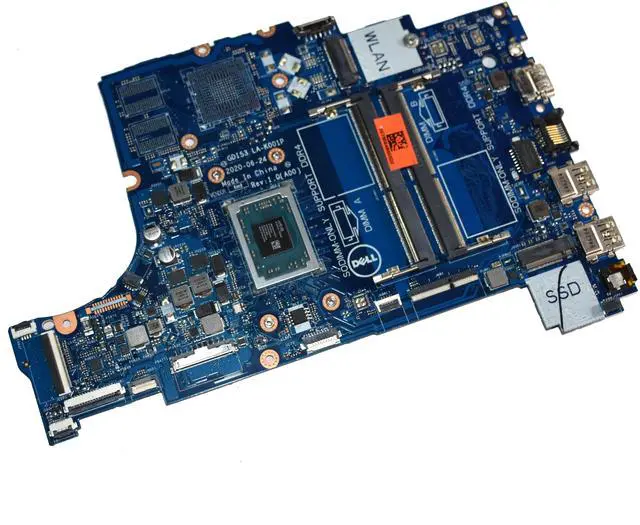 Alt view image 3 of 7 - Dell Inspiron 3505 Motherboard AMD Athlon Silver 3050U Dual Core LA-K001P P92W5