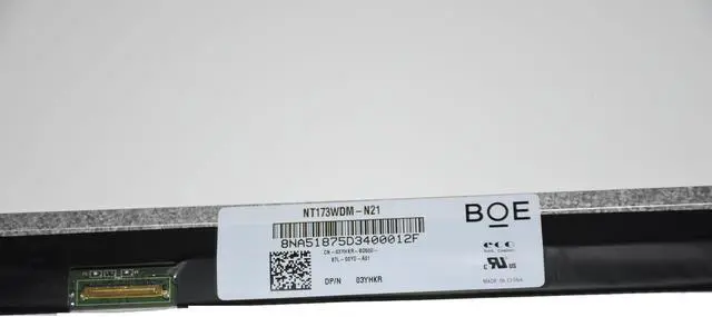 Alt view image 5 of 6 - Dell Alienware R2 R3 Precision 7730 17.3" HD+ LCD Wide Matte NT173WDM-N21 3YHKR