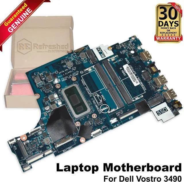 Main image of Dell Vostro 3490 Intel Core i5-10210U 1.6 GHz CPU Laptop Motherboard 6FMPV