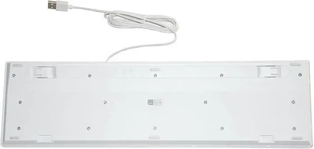 Alt view image 5 of 6 - Dell KB216 US USB Wired Keyboard White 1PJRJ