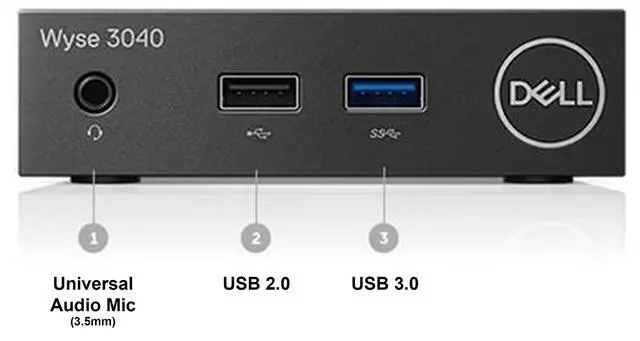 Alt view image 4 of 7 - Dell Wyse 3040 Thin Client Intel Atom X5-Z8350 2GB RAM 8GB SSD WiFi FGYD2
