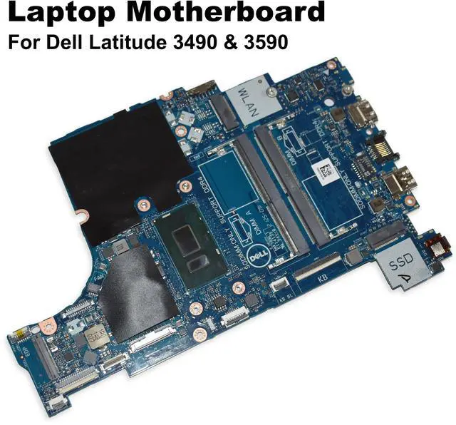 Alt view image 2 of 6 - Dell Latitude 3490 & 3590 Intel Core i5-8250U 1.6GHz Laptop Motherboard 8M4FC
