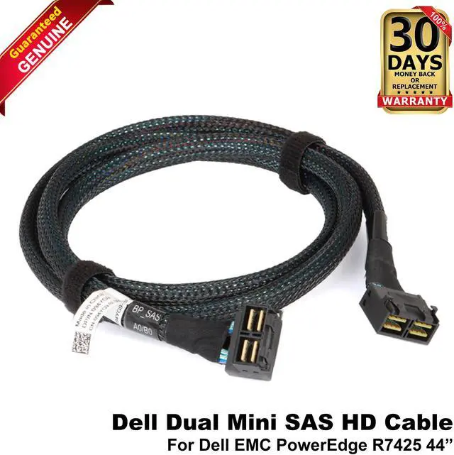 Main image of Dell EMC PowerEdge R7425 44-Inch Dual Mini SAS HD Cable 94YG9