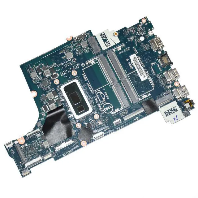 Alt view image 4 of 7 - Dell Inspiron 3580 & 3780 Intel Pentium® Gold 5405U 2.3GHz Dual Core CPU Laptop Motherboard C75M5