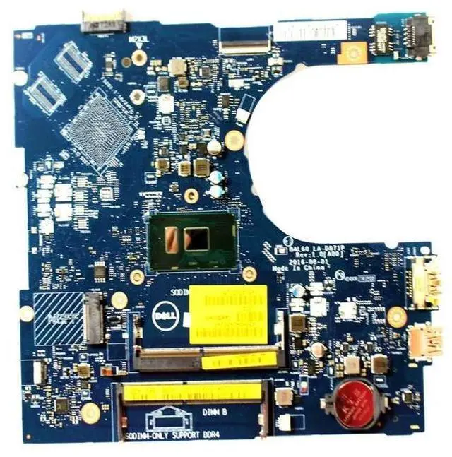 Alt view image 2 of 5 - Dell Inspiron 15 5566 LA-D871P Motherboard i3-7100U 2.4GHz Intel Graphics DMD9K