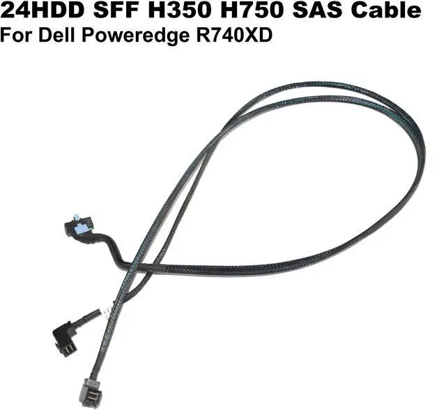 Alt view image 2 of 6 - Dell PowerEdge R740XD 24HDD SFF H350 H750 SAS Cable NMRJN
