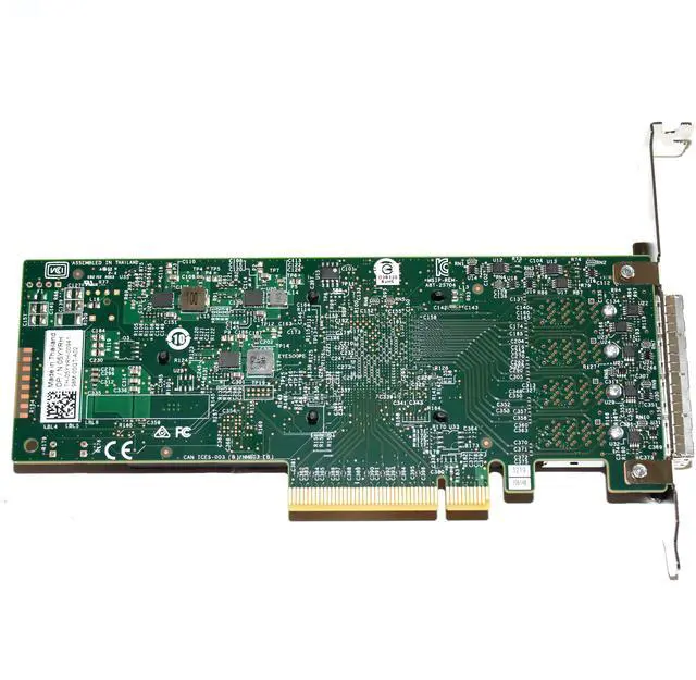 Alt view image 3 of 7 - Dell 9305-16E SAS Quad Port 12Gb/s Host Bus Adapter 5YYRH