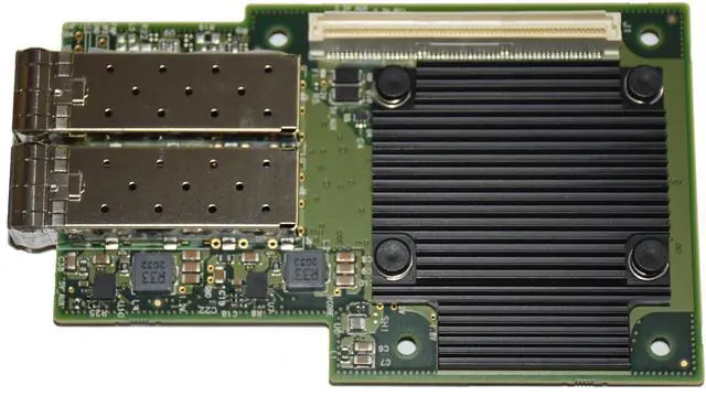 Alt view image 4 of 6 - Dell Mellanox CX542B 25G 10 Gigabit Fiber Network Card JY91H