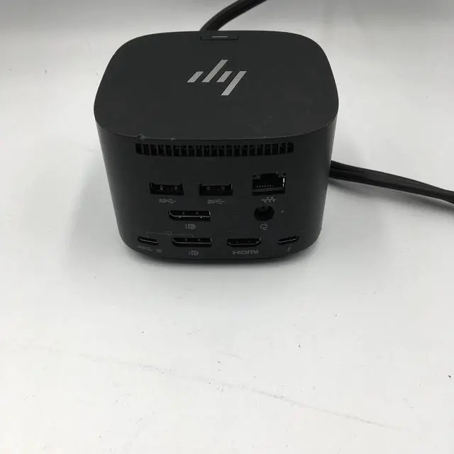 Alt view image 6 of 6 - HP Thunderbolt G4 Dock 280W G4 (4J0G4AA), 13-in-1 USB C Docking Station 4X 4K Displays, Ethernet Port, 6 USB Ports, HDMI, 2 DisplayPort for Laptop, MacOS, Chrome OS, PC