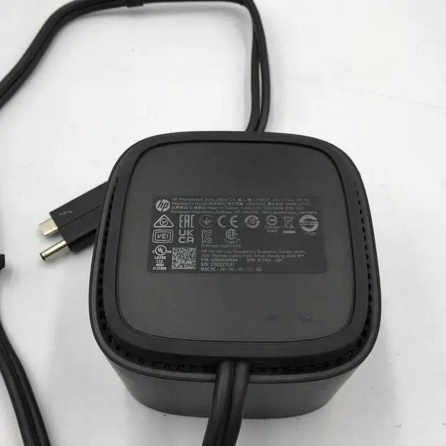 Alt view image 4 of 6 - HP Thunderbolt Dock 280W G4 w/Combo Cable : 4J0G4AA#ABA