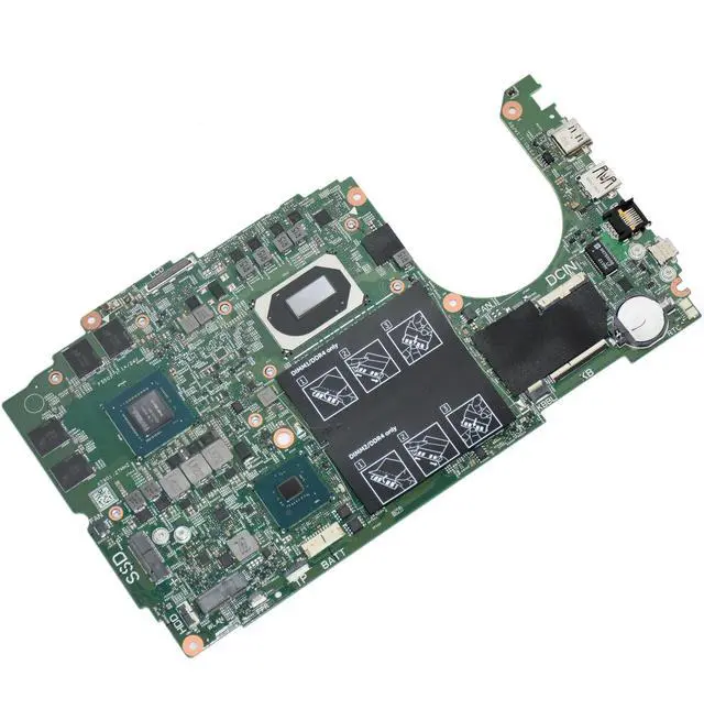 Alt view image 5 of 6 - Dell G Series G3 3500 Intel Core i5-10300H 2.5GHz Laptop Motherboard HN4GN