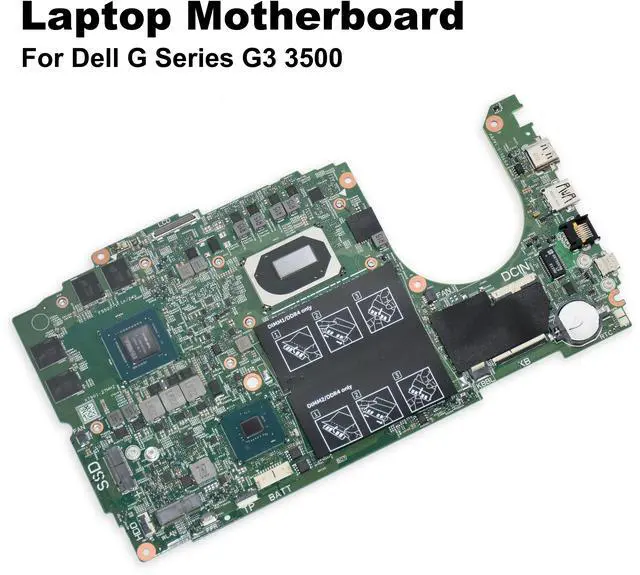 Alt view image 2 of 6 - Dell G Series G3 3500 Intel Core i5-10300H 2.5GHz Laptop Motherboard HN4GN