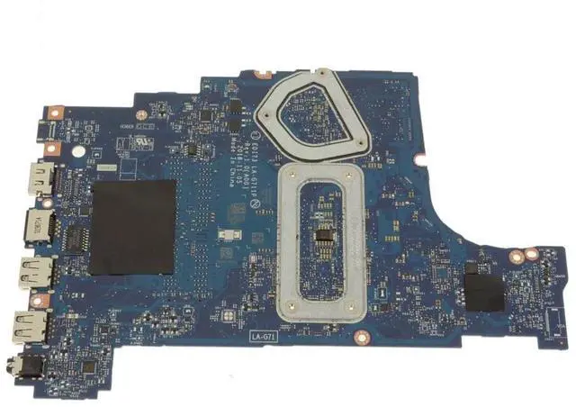 Alt view image 2 of 4 - Dell Inspiron 17 3780 Motherboard i7-8565U 4-Core AMD Radeon 520 LA-G711P WTTRR