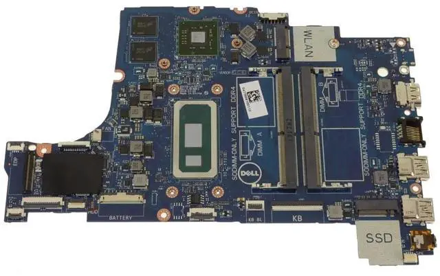 Main image of Dell Inspiron 17 3780 Motherboard i7-8565U 4-Core AMD Radeon 520 LA-G711P WTTRR