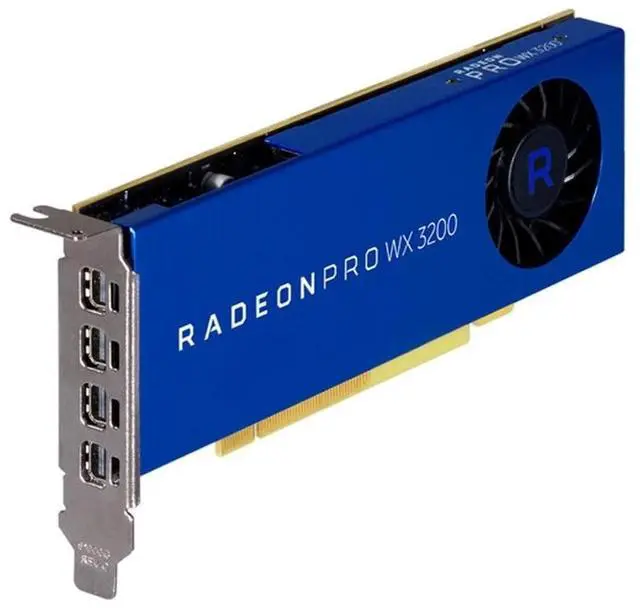 Alt view image 2 of 4 - Dell AMD RADEON Pro WX 3200 4GB GDDR5 PCI Express 3.0 x16 Graphic Card R99GK