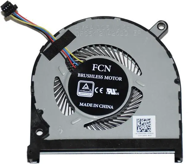 Alt view image 3 of 5 - Dell Vostro Inspiron 15 7590 7591 CPU Cooling Fan DFS5K12114262D MPHWF