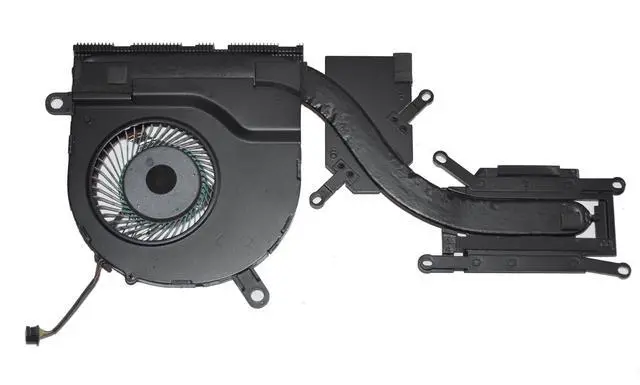 Alt view image 4 of 4 - Dell Latitude 5480 & 5490 CPU Cooling Heatsink Fan Assembly NV7FD