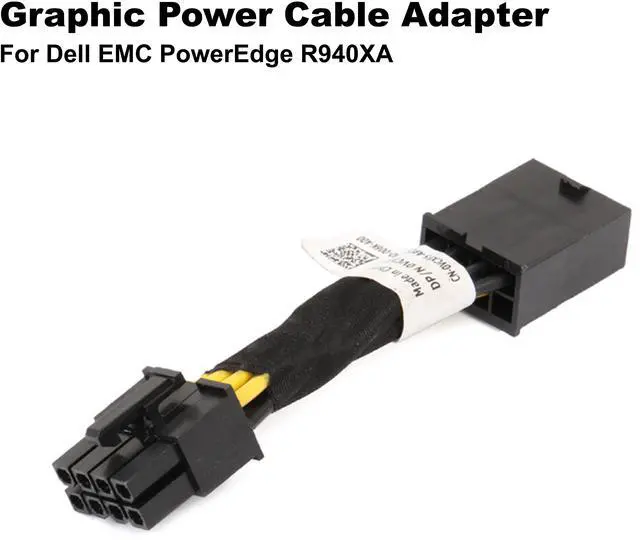 Alt view image 2 of 6 - Dell EMC PowerEdge R940XA Graphic Power Cable Adapter VCXF5