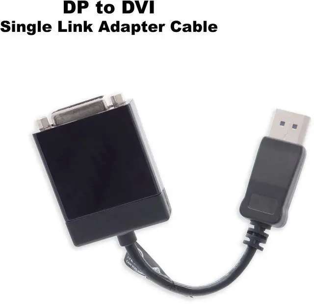 Alt view image 2 of 7 - Dell DP to DVI Single Link Adapter Cable 27KKH