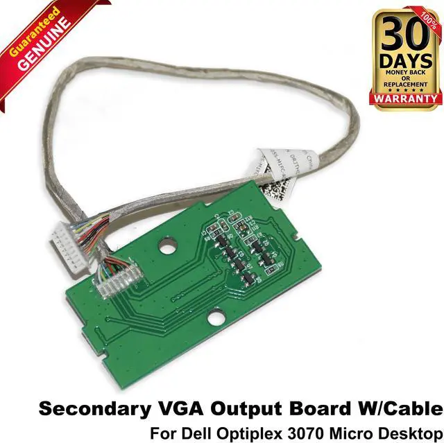 Main image of Dell Optiplex 3070 Micro Secondary VGA Output Board w/Cable RJTHD