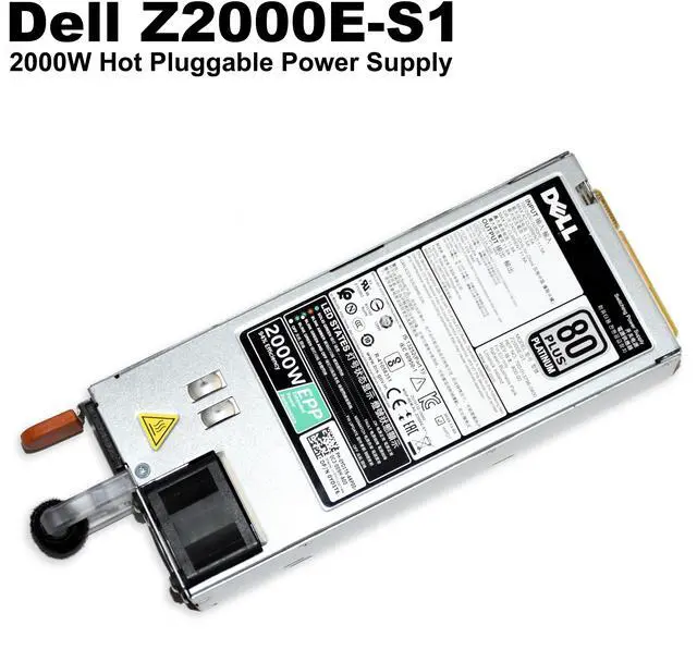 Alt view image 2 of 7 - Dell Z2000E-S1 2000W Hot Pluggable Power Supply YD1T6 for PowerEdge Servers